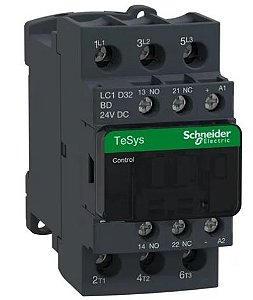 CONTATORA TRIPOLAR 32A 24V LC1D32BD SCHNEIDER