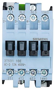 CONTATOR TRIPOLAR 3TS31 SIEMENS 12 A