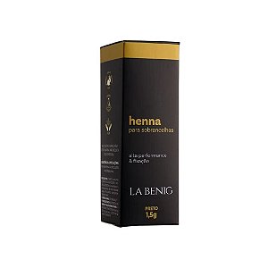 Henna para Sobrancelhas 1,5g - La Benig