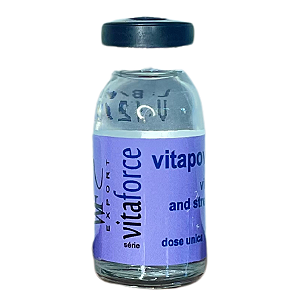 Vitamina para Cabelos com Queda, Fragilizados, Quebradiços e Danificados WF Ampola Vitaforce 12ML