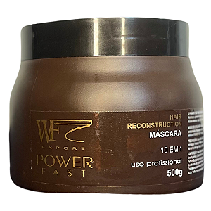 Creme Máscara SOS Capilar Nutrição para cabelo com Pré e Pós Química Progressiva Power Fast WF 500g