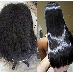 Kit Creme Alisante Escova Japonesa + Neutralizante para alisamento capilar, cabelo liso perfeito