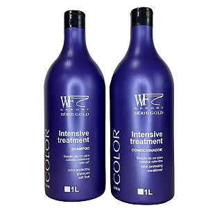 Kit Shampoo + Condicionador para Cabelos Coloridos com Proteção da Cor COLOR WF 2L
