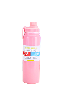 GARRAFA TÉRMICA 800ML ROSA