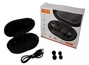 FONE DE OUVIDO BLUETOOTH SEM FIO FNB21 AGOLD