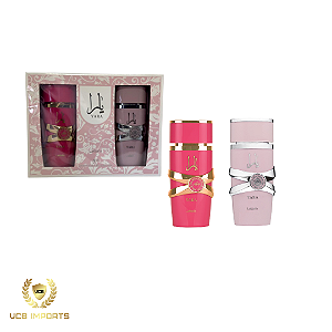 Kit Yara + Yara Candy Lattafa - Eau de Parfum - 100ml cada - Feminino