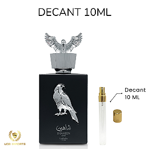 Decant Shaheen Silver Lattafa - 10ml - Eau de Parfum - Masculino