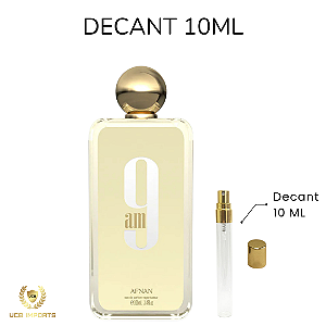 Decant 9 AM Afnan - 10ml - Eau de Parfum - Masculino