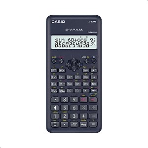 Calculadora Cientifica Casio Fx82ms Preta Cálculos Básicos Avançados Porcentagem Juros