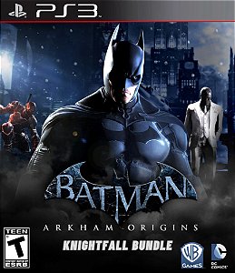 Batman Arkham Origins Knightfall Bundle Mídia Digital [PS3]