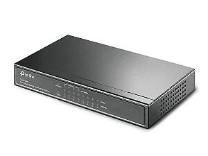 Switch TP-LINK Mesa 8 Portas Giga 10/100/1000Mbps - TL-SG1008P