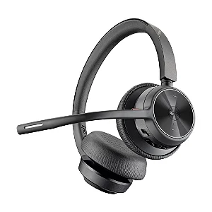 Headset HP Poly 4320-MS Teams Stereo + Suporte de carregamento - 77Z32AA