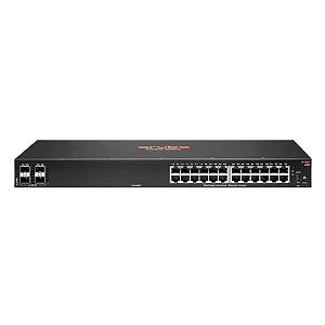 Switch HPE Aruba 6100 24G 4SFP+ - JL678A