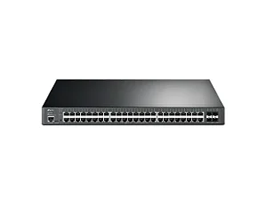 Switch TP-LINK Gerenciável Giga L2+48 4S SFP PoE - TL-SG3452P