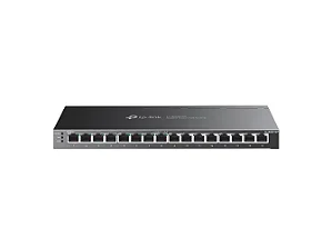 Switch TP-LINK Smart de 16 Portas Gigabit 8 Portas PoE - SG2016P