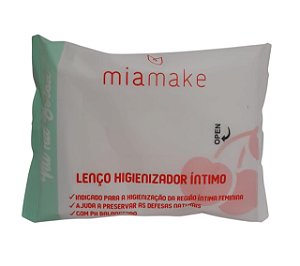 LENÇO HIGIENIZADOR MIA MAKE COM 8 UNIDADES