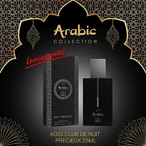 A 021 MINIATURA ÁRABE 25 ML CLUBE DE NUIT PRECIEUX
