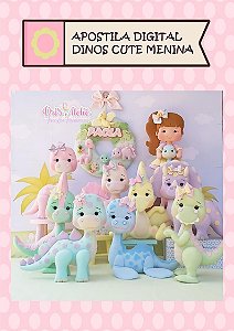 APOSTILA DIGITAL DINOS CUTE MENINA