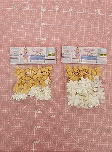 RECORTES DE FELTRO MINI MARGARIDAS
