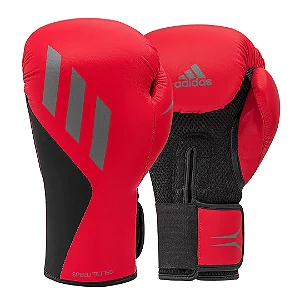 Luva de Boxe Adidas SpeedTILT 150 - Vermelho e Cinza