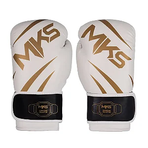 Luva de Boxe MKS Champions - Branca
