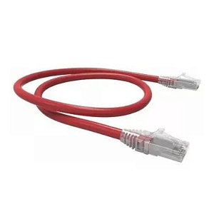 Path Cord Furukawa Gigalan Green CAT.6 LSZH 2.5M VERMELHO