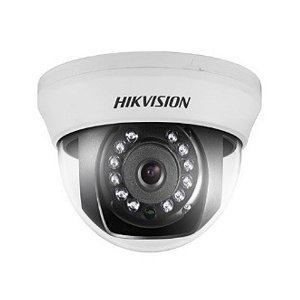 Camera Dome Plastico 20mt Analogico Teto Hikvision