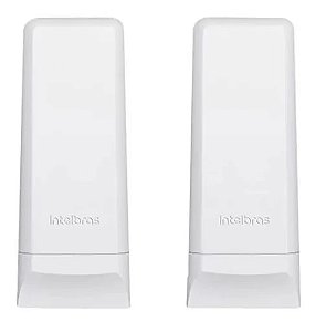 Kit Conexão Sem Fio para CFTV IP Intelbras WOM 5A MIMO STS