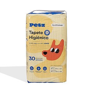 Tapete Higiênico Petz para Cães Superabsorvente - Unidades 30