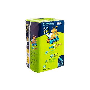 Tapete Higiênico Super Secão Max Citrus Slim para Cães - Unidades 30