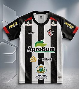 CAMISETA TEMPORADA 2026 BRANCO E PRETO