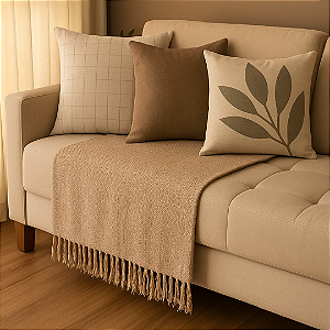 Manta Lisa - 1.30 x 2.30 - Solteiro