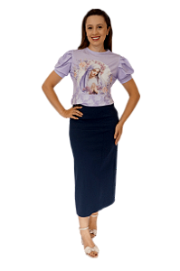 Maria Lilás - Modelagem Princesa