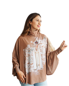 Nossa Sra. de Fátima - Modelagem Poncho