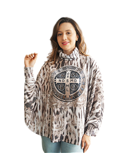 Medalha de São Bento - Modelagem Poncho