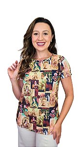 Santa Teresinha do menino Jesus - Modelagem Quadrada