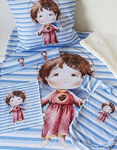 Kit Enxoval do bebe Jesus Listras