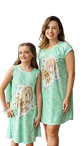 Camisola Medalha Milagrosa Verde