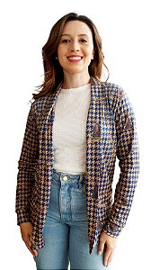 Cardigan Aparecida Pied de Poule