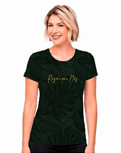 Camiseta Quadrada Feminina Dry Aparecida Rogai por Nós