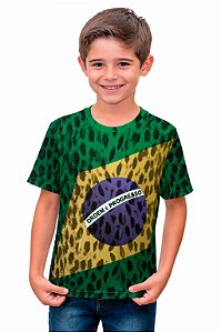 Camiseta Infantil Dry Animal Print