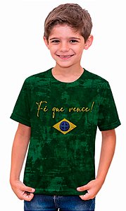 Camiseta Infantil Dry São Bento Bandeira