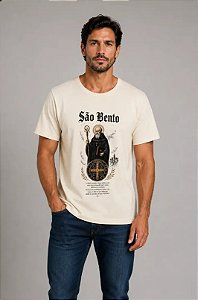 Camiseta Algodão São Bento - Plus