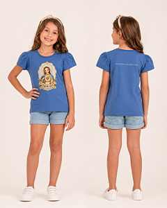 Sagrado Coração de Maria Frufru Azul