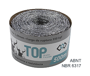 Arame Farpado TOP 500m - 350kgf