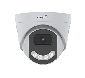 CAMERA DOME CLEAR FULL COLOR COM MICROFONE EMBUTINO IR20M