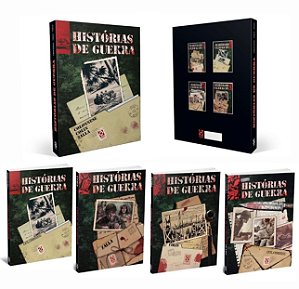 KIT BOX HISTÓRIAS DE GUERRA (4 VOLUMES)