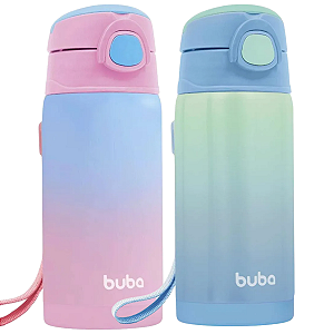 COPO TERMICO DEGRADE COM CANUDO BUBA