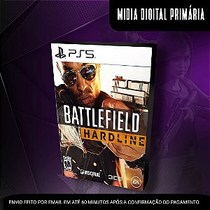 Battlefield Hardline Ps5 Mídia Digital (Primária) (Retrocompatível)