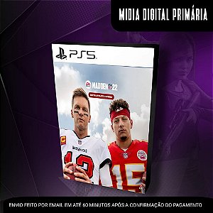 Madden NFL 22 Ps5 Mídia Digital (Primária) (Retrocompatível)
